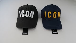 Real vs Fake Dsquared2 Icon Cap How to spot a replica Dsquared2 cap [upl. by Hertha529]