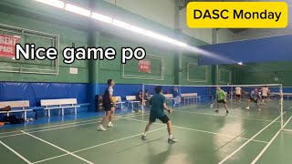 LawrenceZimon 🏸 AceJR  DASC MONDAY 093024 badminton justforfun badmintonlovers [upl. by Ancalin]