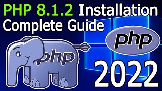 How to install PHP 809 on Windows 10  2021 Update  Run your first PHP Program  Complete guide [upl. by Hartfield210]