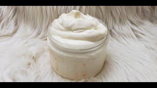 BASE DE LAIT  CREME CORPORELLE AU LAIT DE CHEVRE 🥛🥛🥛💖 [upl. by Adaran]