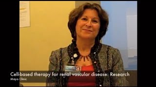 Cellbased therapy for renal vascular disease [upl. by Nnylatsyrc]