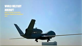 Meet the RQ4 GLOBAL HAWK Americas Biggest UAV [upl. by Everrs]