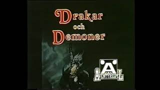 Swedish ad for Drakar och Demoner 1985 [upl. by Uahc]