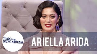 Ariella Arida reacts to the issue between Maxine Medina and Kylie Verzosa  TWBA [upl. by Hortensa]