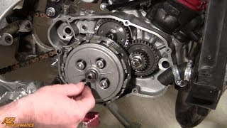 Tuto Remplacement et réglage de la garde du câble dembrayage sur une moto 50cc AM6 [upl. by Shelah]