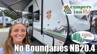 Forest River RVNo BoundariesNB204  by Campers Inn RV – The RVer’s Trusted Resource [upl. by Enawd]