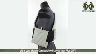 Ultra Low Visible Concealable Body Armor ULV CBA [upl. by Paige]