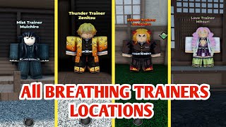 All Breathing Trainer Locations In Weak Legacy 2  Roblox [upl. by Kuhn728]