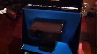 Unboxing HP Webcam HD3100 [upl. by Yrem600]