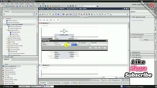 TIA PORTAL V17 DIGITAL POSITION WITH DIGITAL OUTPUT  PROGRAMMING [upl. by Darrelle]