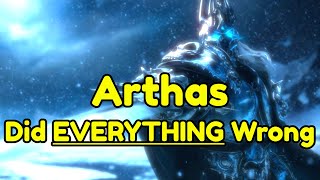 Warcraft III Reign of Chaos  Arthas Kills his Father Remastered 8K [upl. by Herrera541]