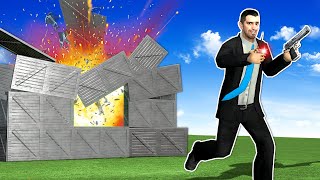 BUILDING A BASE AGAINST MY FRIENDS  Garrys Mod Base Battle [upl. by Dupin]