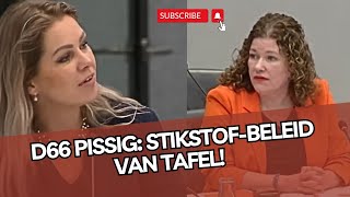 BBBminister Wiersma vs pissige linkse deugers Stikstofbeleid van tafel [upl. by Aisset]