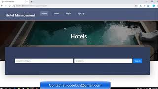 Hotel Management system project in java with source code and project report [upl. by Myrlene]