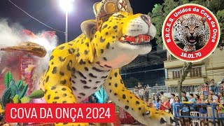 COVA DA ONÇA 2024  CARNAVAL DE URUGUAIANA [upl. by Olathe]