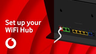 How to set up your Vodafone WiFi Hub  Support  Vodafone UK [upl. by Kippy]