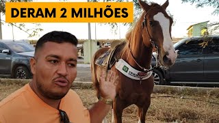 O CAVALO MARRETA FOI CORTEJADO NA PRIMEIRA COPA X1 BRASIL DE VAQUEJADA [upl. by Mylor]