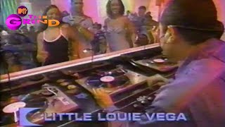 Louie Vega  Live on MTV Grind in 1997 House Music History [upl. by Hare980]