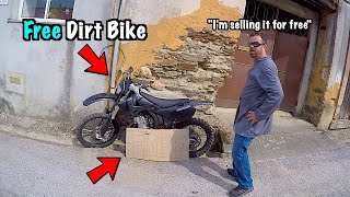 I Found A Free Dirt Bike [upl. by Rabaj640]