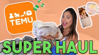 💸SUPER MEGA HAUL TEMU Ropa Hogar Beauty💅 y MUCHO MÁS VALE LA PENA  Carla Wonderland [upl. by Alliuqal]