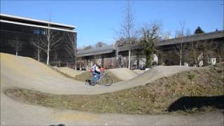 Timon Köhler  BMX Jumps amp Backflip Sihlcity amp Skills Park Switzerland 2017 January [upl. by Barn]