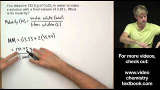 Molarity Practice Problems [upl. by Anirol]