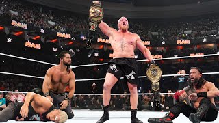 WWE April 17 2024  Brock lesnar Return and Destroy All WWE Superstars Brutally [upl. by Shay]