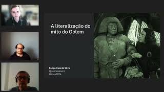 A literalização do mito do Golem UERJ 20set2024 [upl. by Kirk]