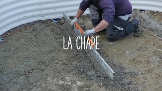 Etape 3  La chape de votre piscine [upl. by Mascia676]