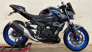 KAWASAKI Z400 2019 Exhaust sound original [upl. by Casandra]