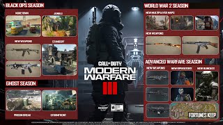 NEW MW3 Season 3 Battle Pass amp Blackcell Operators Gameplay Preview [upl. by Tdnarb294]