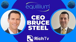 Equillium Inc Nasdaq EQ  CEO Bruce Steel  RICH TV LIVE PODCAST [upl. by Nellad400]