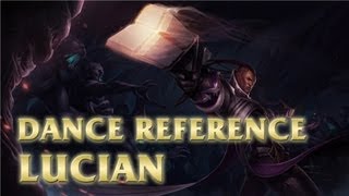 Lucian  Ocelot Gun Spinning  League of Legends LoL Dance [upl. by Noirod]