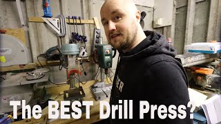 The New Drill Press Bosch Home and Garden Bench Drill PBD 40 [upl. by Helman721]