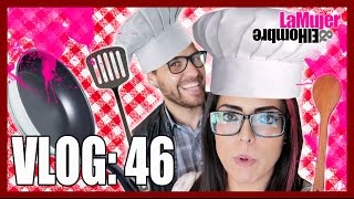 VLOG 46 COCINANDO CON EVA Y VOLDEMORT [upl. by Gnut420]