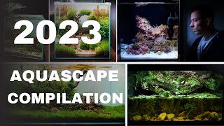 MY TOP 10 BEST AQUARIUM SETUPS FROM 2023 [upl. by Boyse]