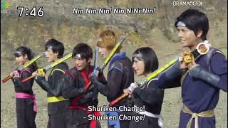 Shuriken Sentai Ninninger roll call 3 [upl. by Mesics]