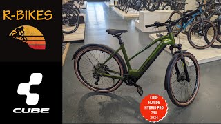 EBikes 2024  Cube Nuride Hybrid Pro 750 Allroad WALKAROUND REVIEW [upl. by Genaro]