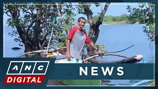 Filipino fisherfolk unable to fish in Scarborough Shoal due to Chinese vessels  ANC [upl. by Yleve]