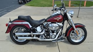 SOLD 2005 HarleyDavidson® FLSTFI Softail Fat Boy 6353 [upl. by Schear]