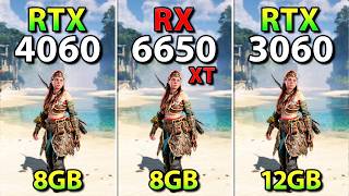 RTX 4060 vs RX 6650 XT vs RTX 3060  Test in 12 New Games 1080p [upl. by Faxon436]