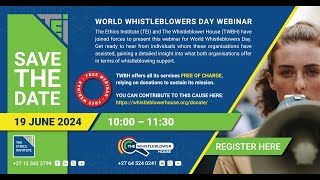 World Whistleblowers Day Webinar  2024 [upl. by Cochrane]