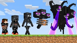 Minecraft But I Become a Giant Wither Storm [upl. by Nekciv400]