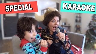 VLOG  SOIREE KARAOKE On chante en famille [upl. by Wesa56]