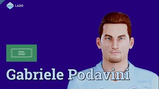 Gabriele Podavini  PES Clasico Face Bodyamp Stats [upl. by Thunell24]