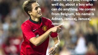 Adnan Januzaj Chant NEW [upl. by Selene141]