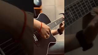 How to play guitar with Harmony sound harmony melody guitar shorts [upl. by Orecic]