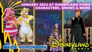 4k January 2024 Trip to Disneyland Paris with Characters Shows Parade Rides and more [upl. by Coniah]