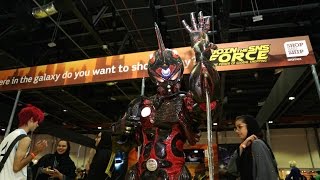 Comic Con 2015  Cosplay  Guyver Segment  كوميكون ٢٠١٥  كوزبلاي  مقطع غايفر [upl. by Dnilazor881]