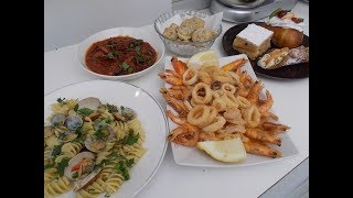 Pranzo della Domenica a base di pesce  Le ricette di zia Franca [upl. by Raddi604]